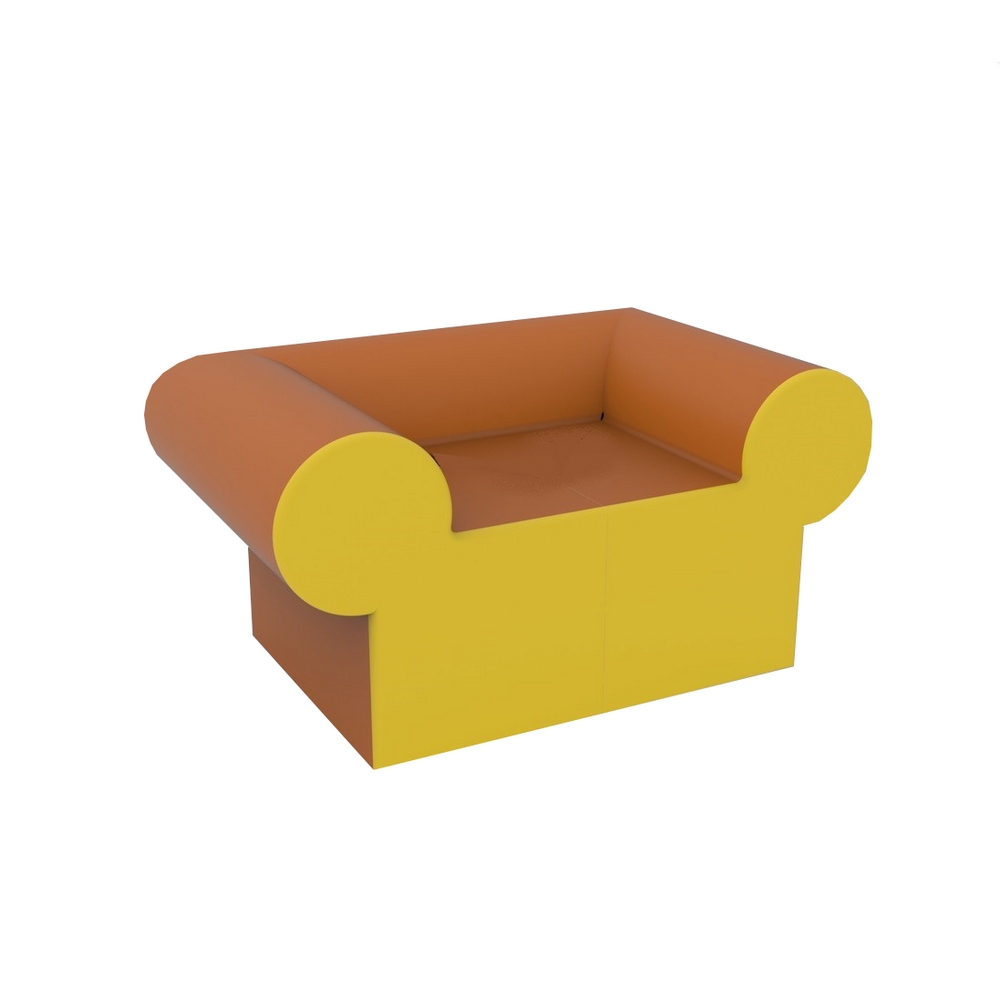 FAUTEUIL MOUSSE POLO T2 ENFANTS 4 - 6 ANS